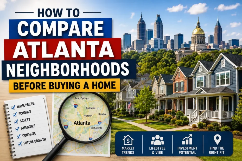 creat image for How to Compare Atlanta Neighborhoods Before Buying a Home